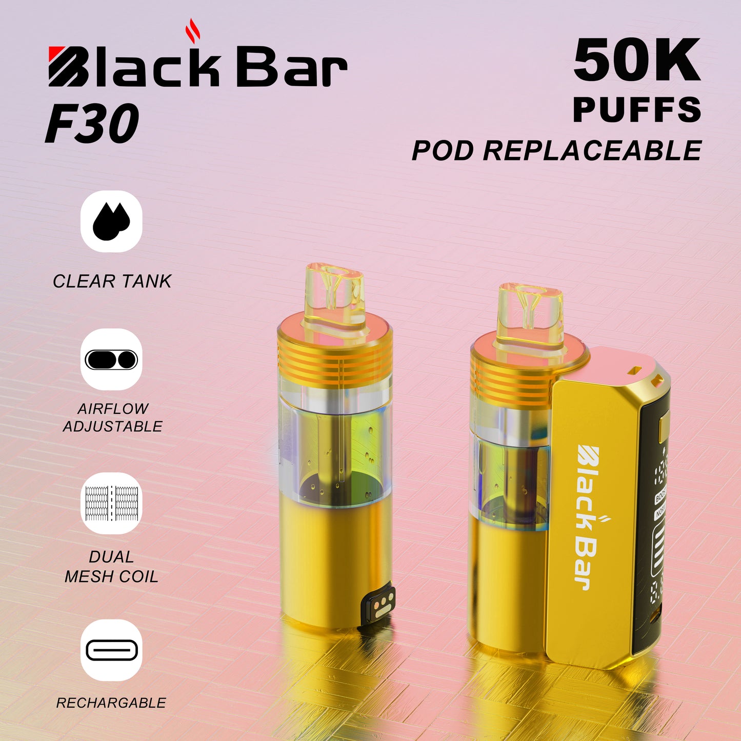 F30  50K PUFFS