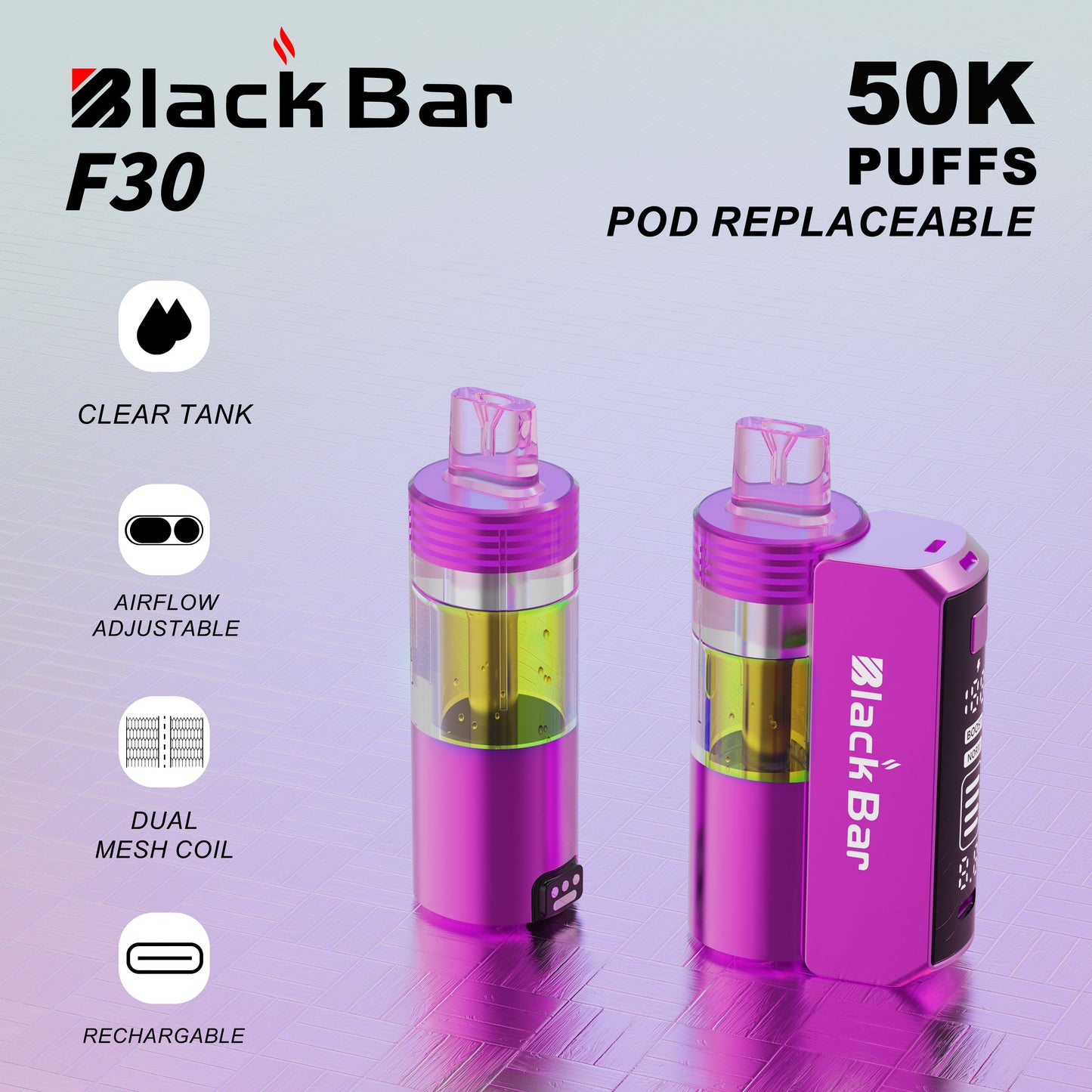 F30  50K PUFFS