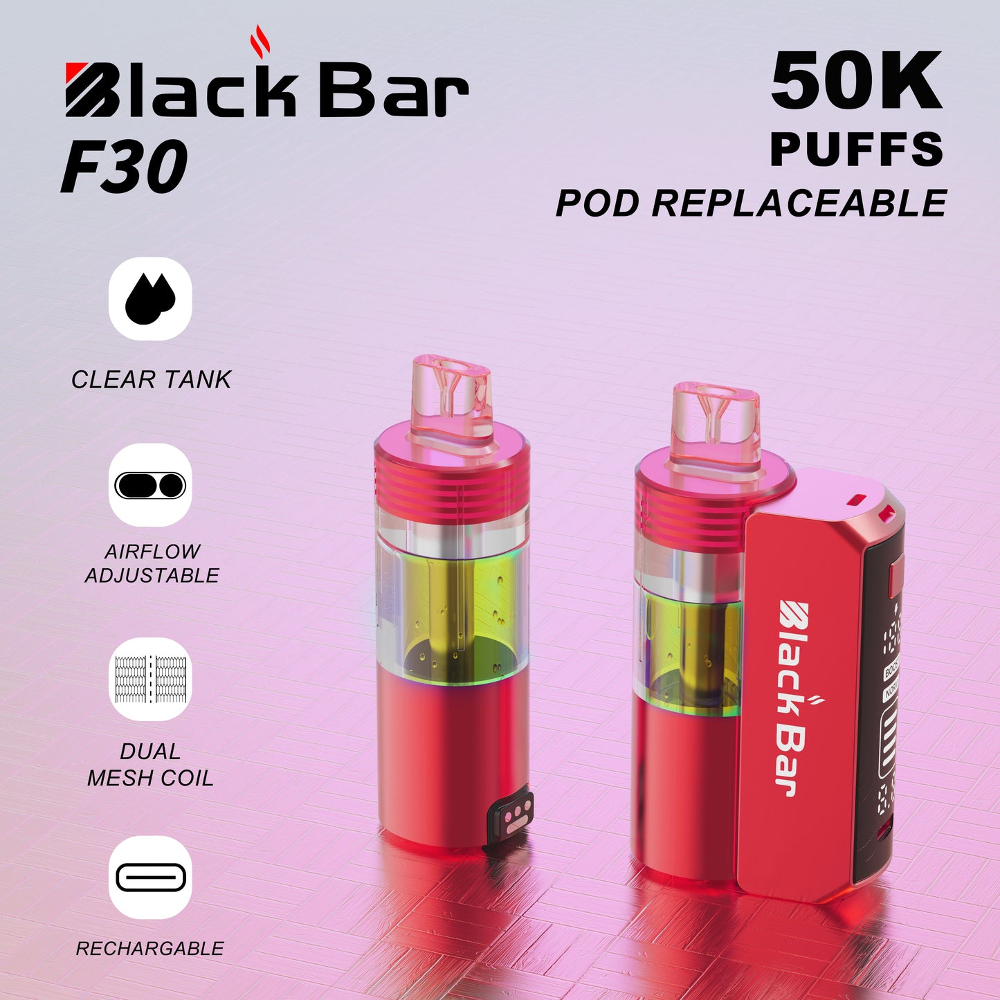 F30  50K PUFFS